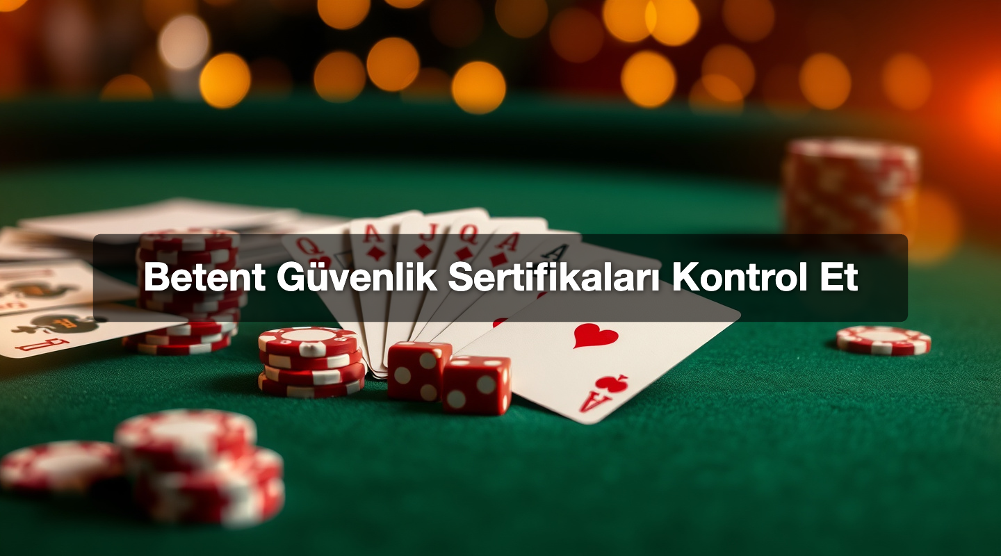 Betent Güvenlik Sertifikaları Kontrol Et